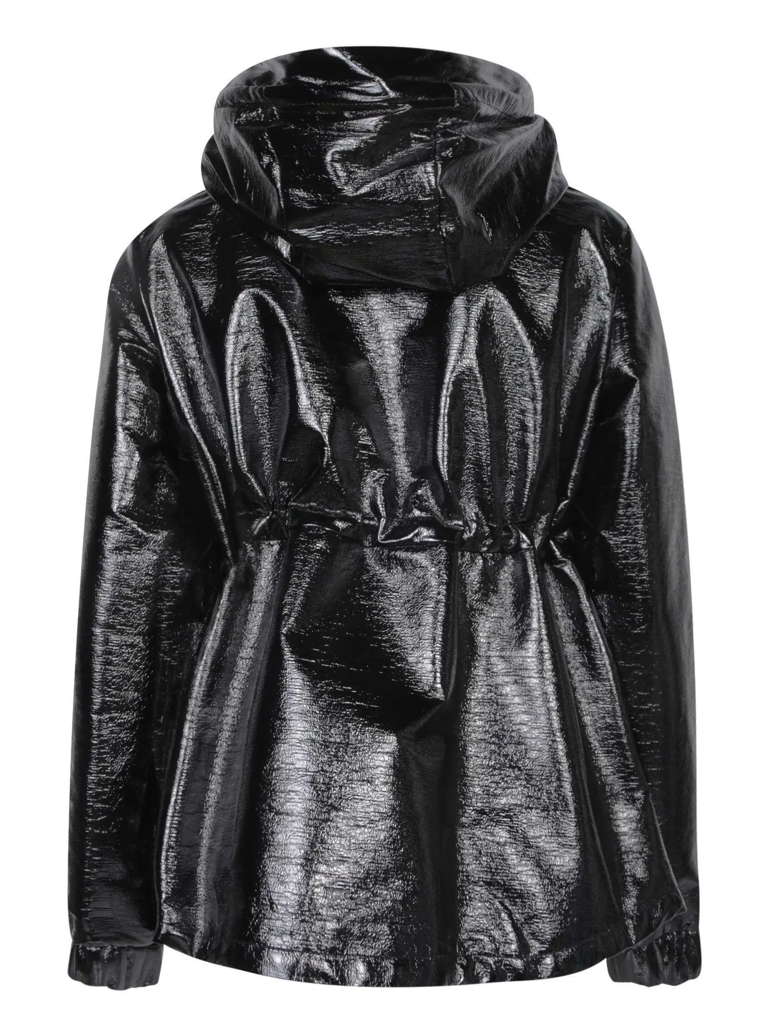 Agnou Short Parka Down Jacket in Black