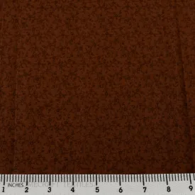 Amber Micro Vines Floral Cotton Print