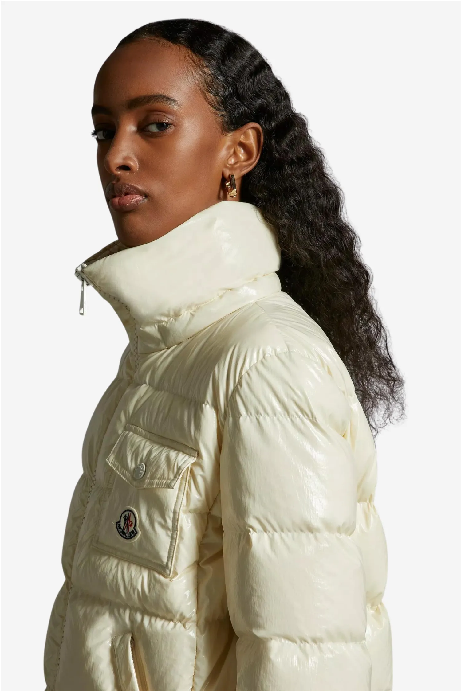 Andro Short Down Jacket Light Yellow