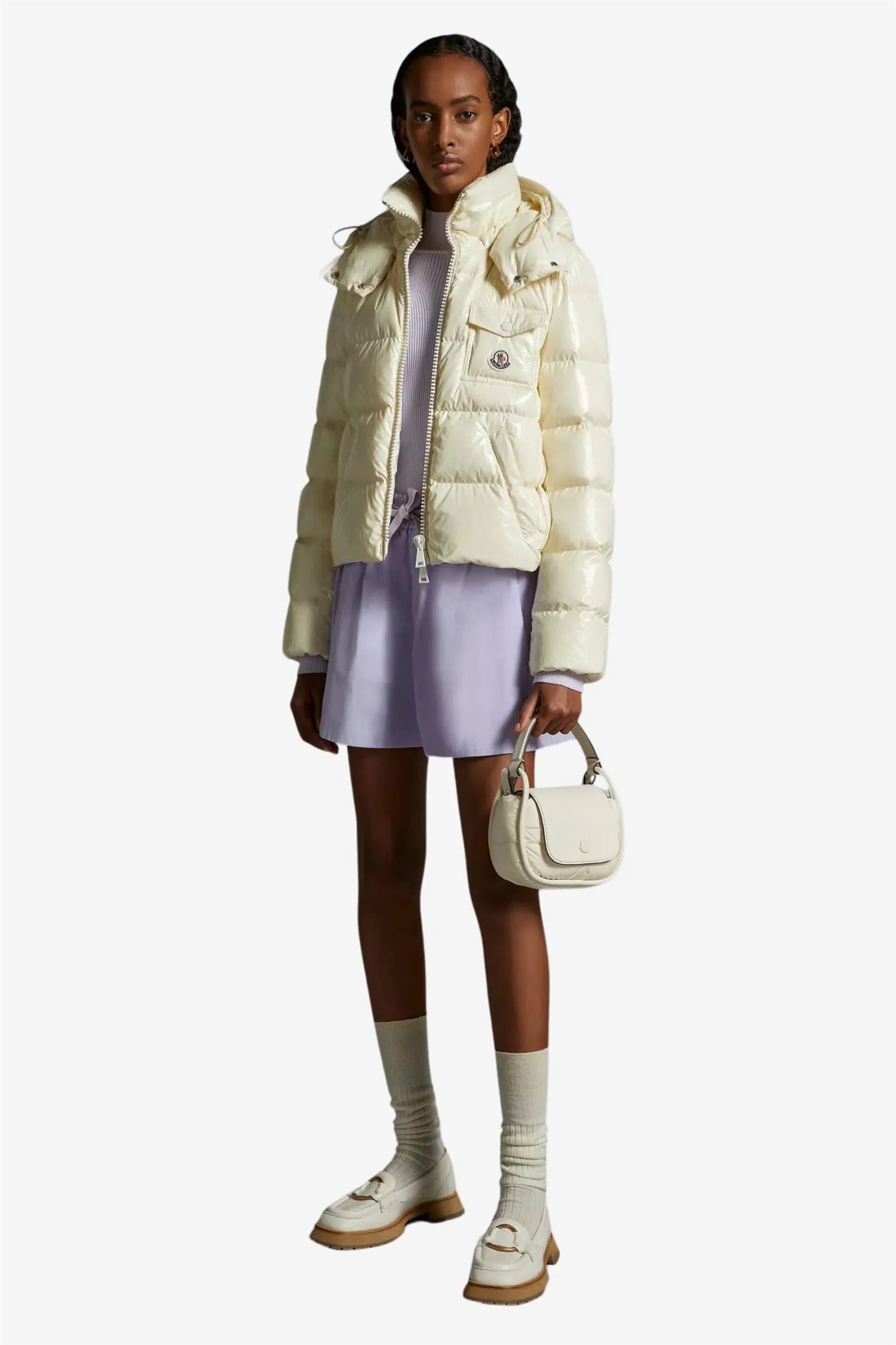 Andro Short Down Jacket Light Yellow