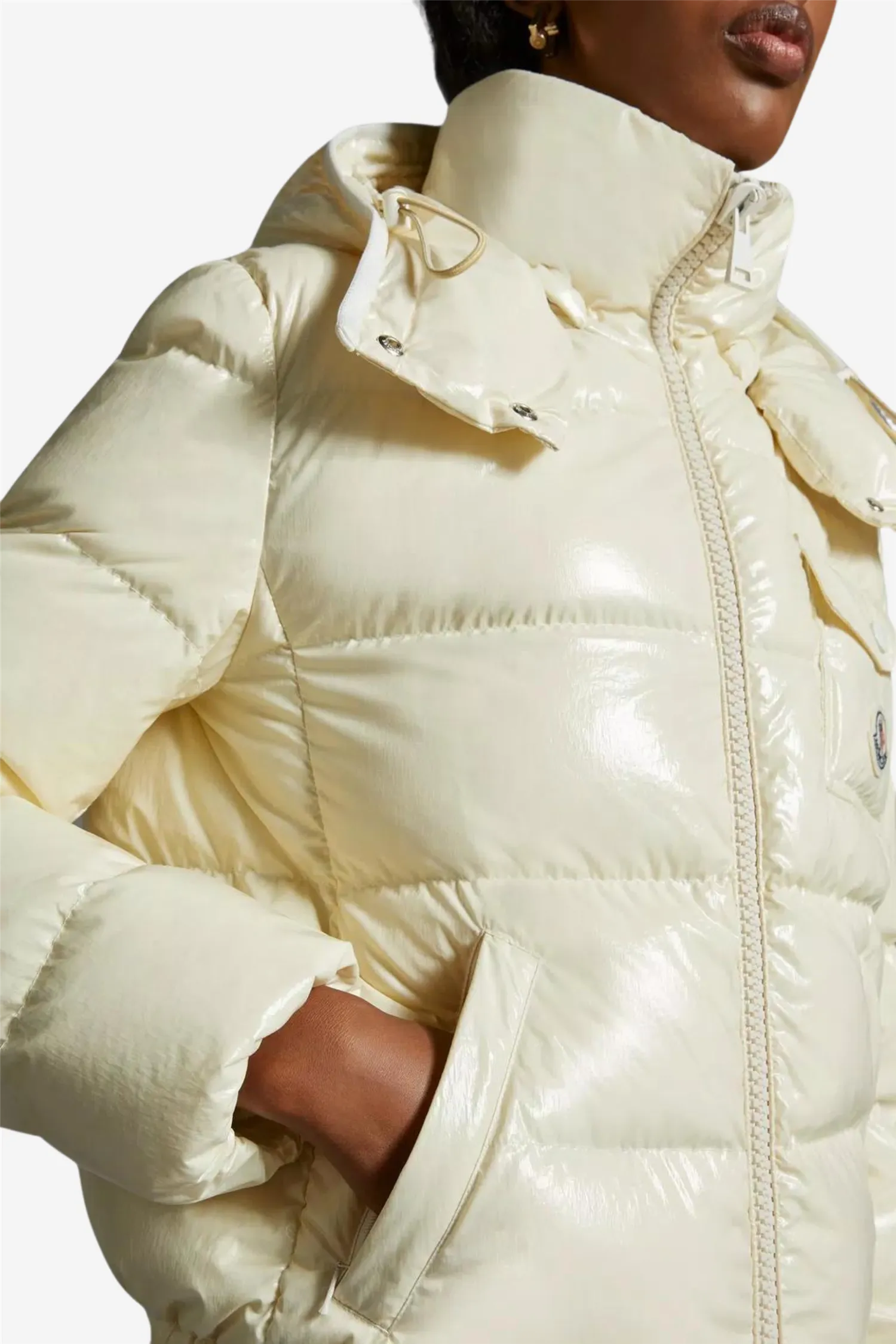 Andro Short Down Jacket Light Yellow