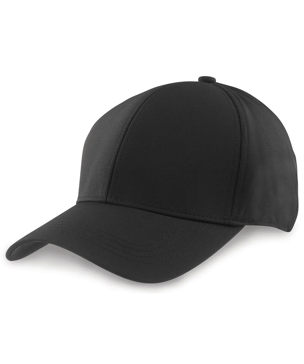 Black - Tech performance softshell cap