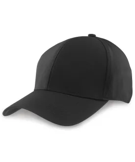 Black - Tech performance softshell cap