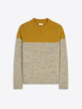 Color block sweater