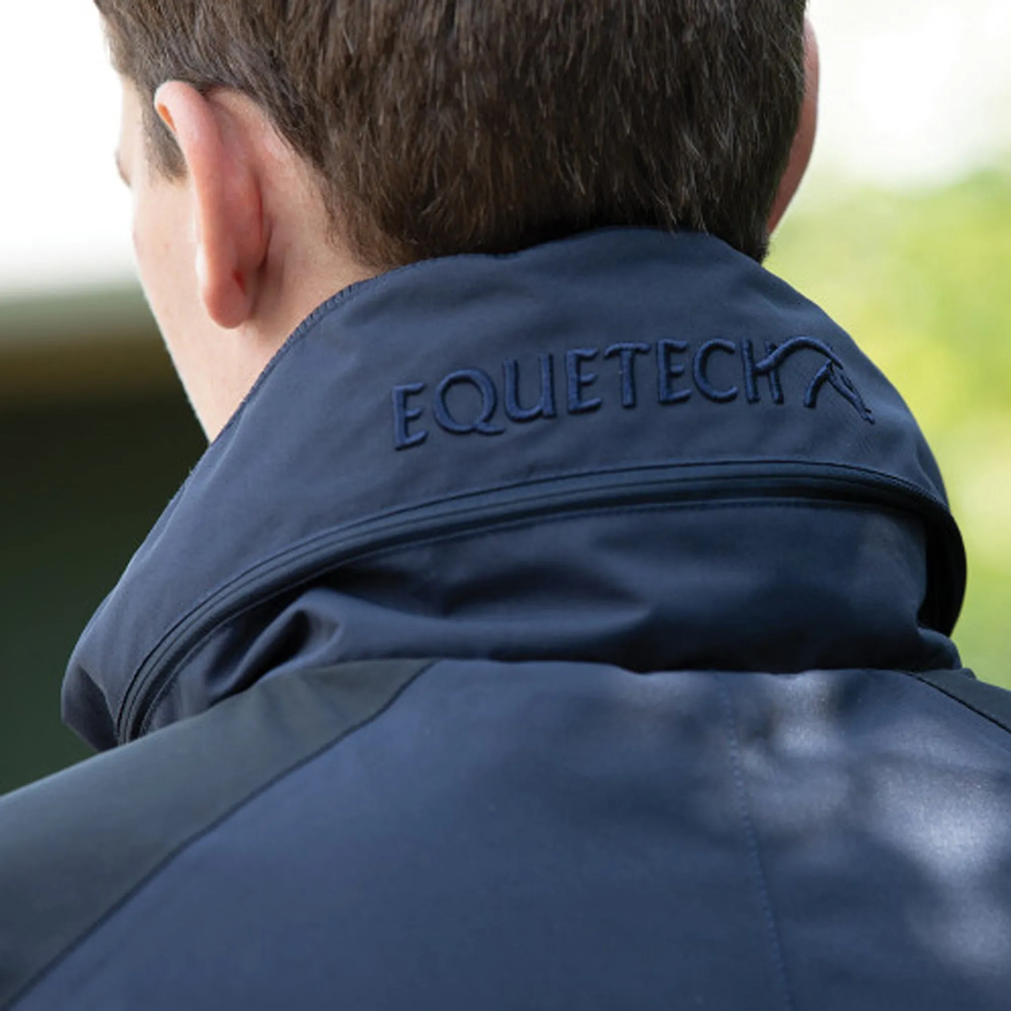 Equetech Mens Adventurer Long Waterproof Coat