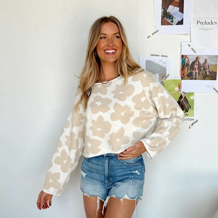 Flower Power Sweater