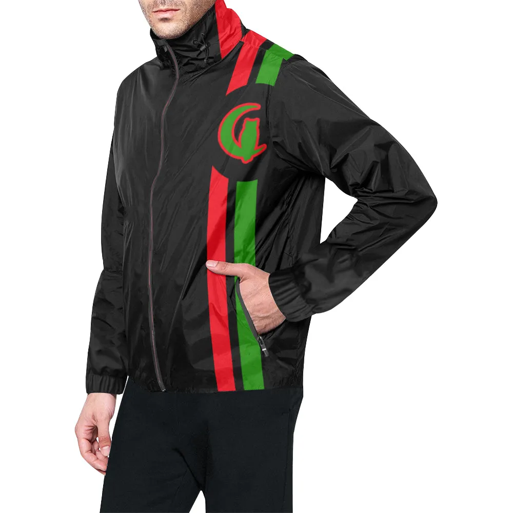 FRESH UP NUBIAN All Over Print Windbreaker for Unisex
