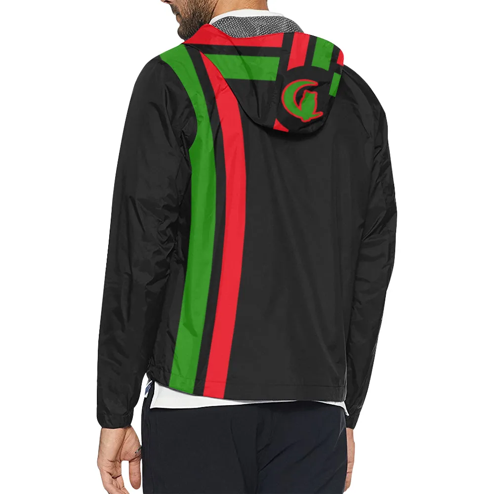 FRESH UP NUBIAN All Over Print Windbreaker for Unisex