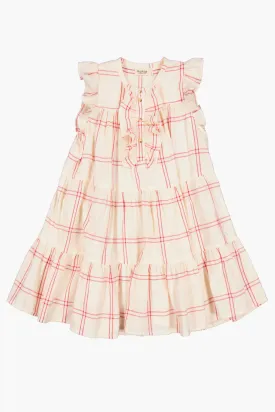 Girls Dress MarMar Copenhagen Dasha Red Check