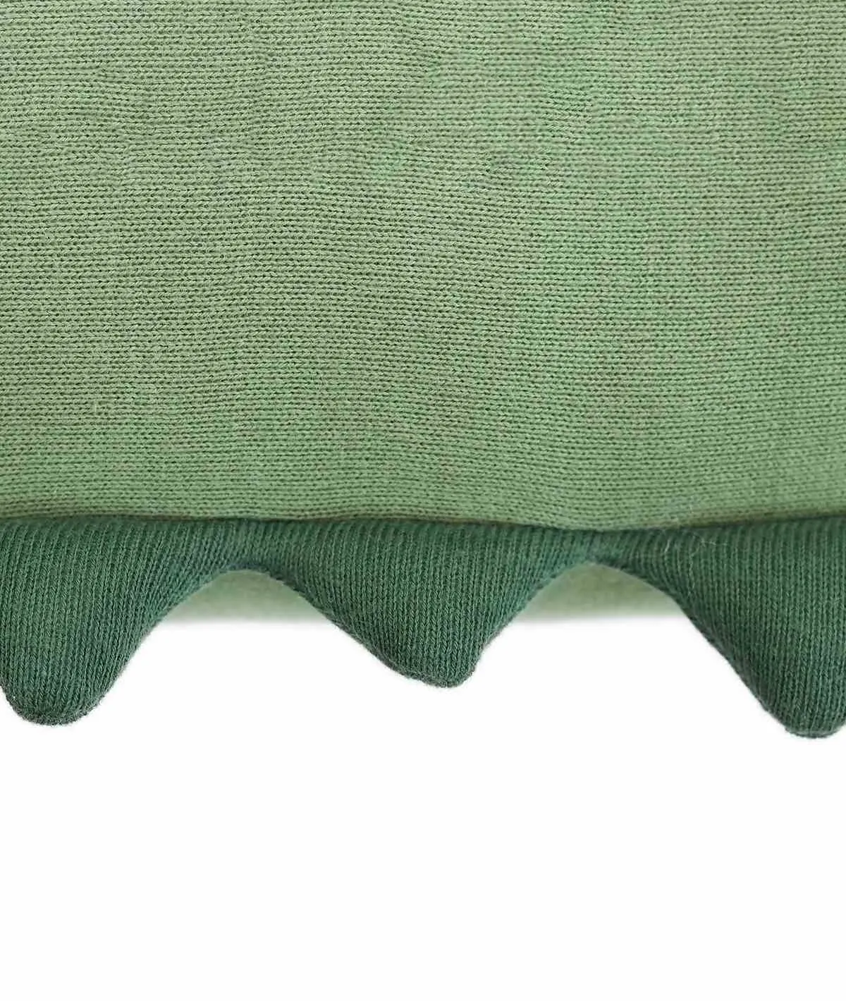 Jaws Crocodile Cotton Knitted Stuffed Soft Toy (Fusion Mint, Bermuda Green & Shell)