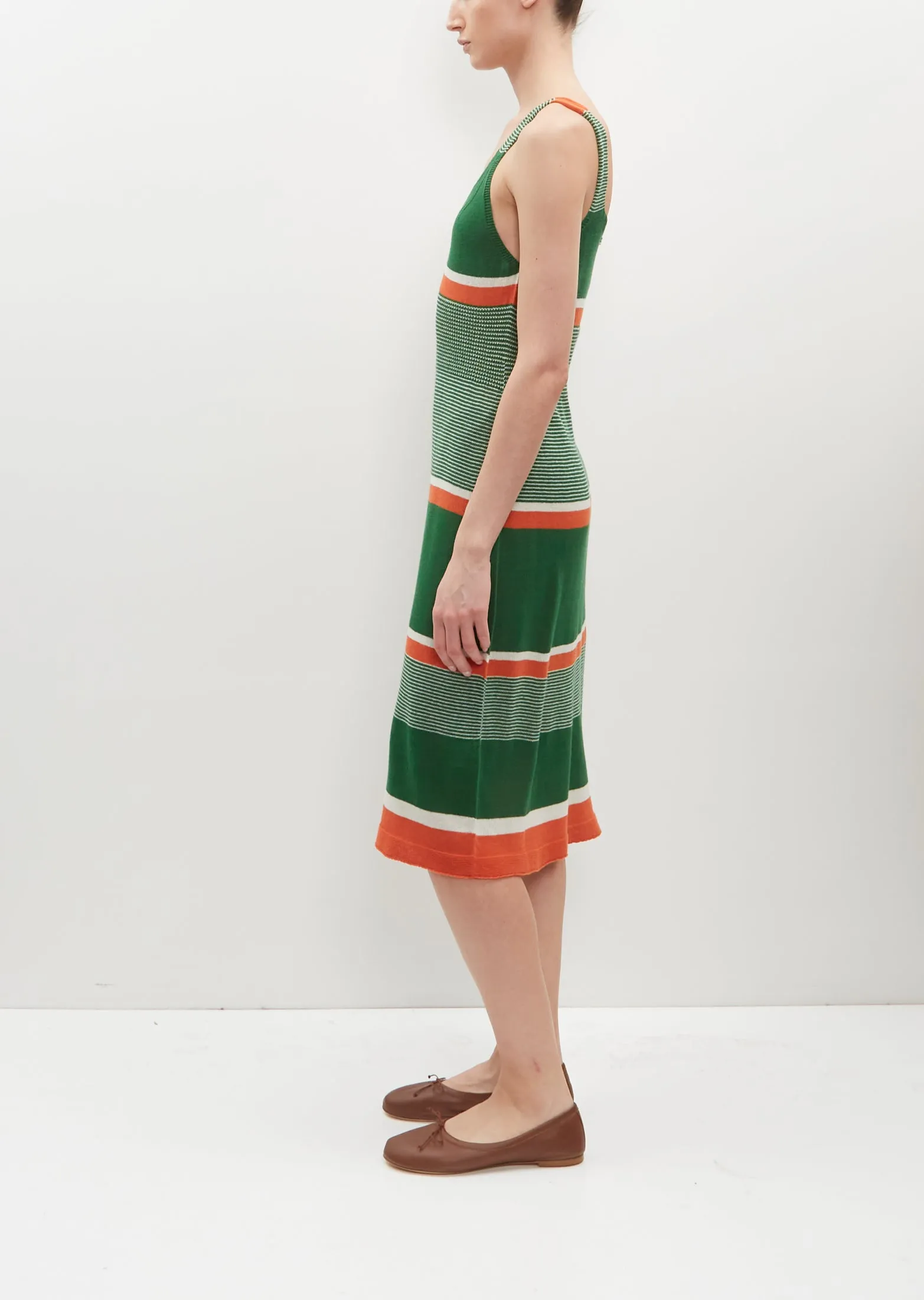 Knitted Stripe Dress