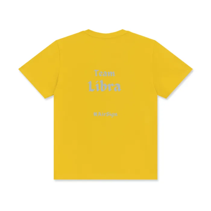 Libra Crew Neck Cotton T-Shirt
