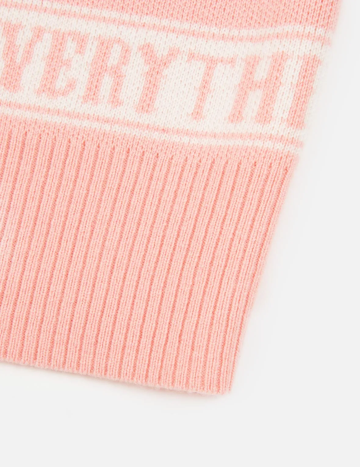 Logo and Kamon Jacquard Knitted Sweater