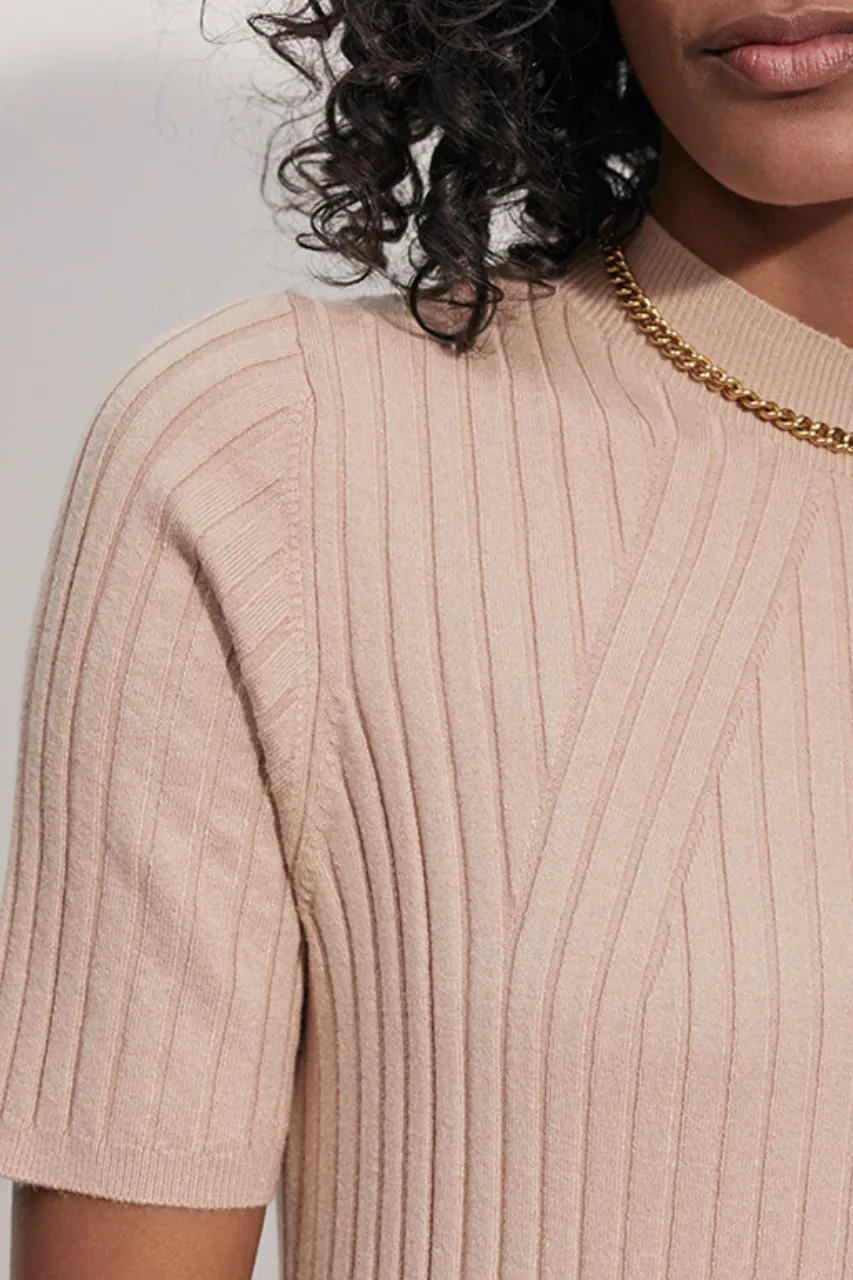 Maeve Knit Rib Midi Dress