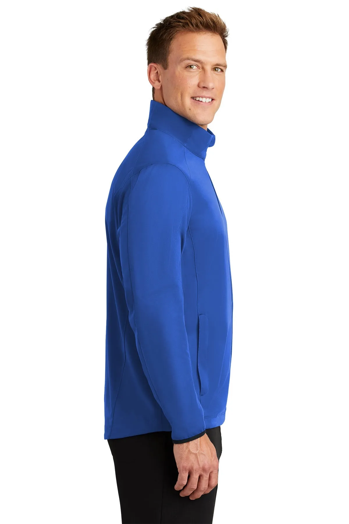 Port Authority Active Soft Shell Branded Jackets, True Royal
