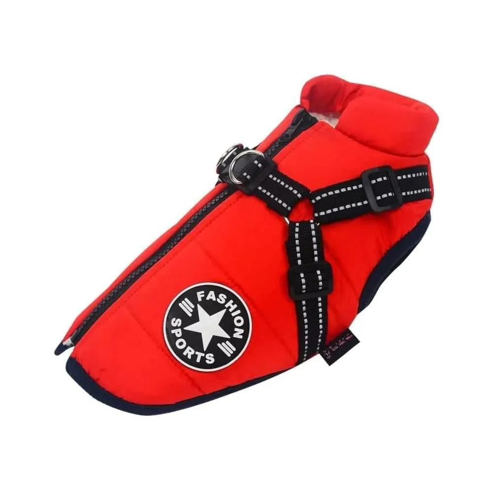 PupSki Pro™ - Waterproof Jacket Harness