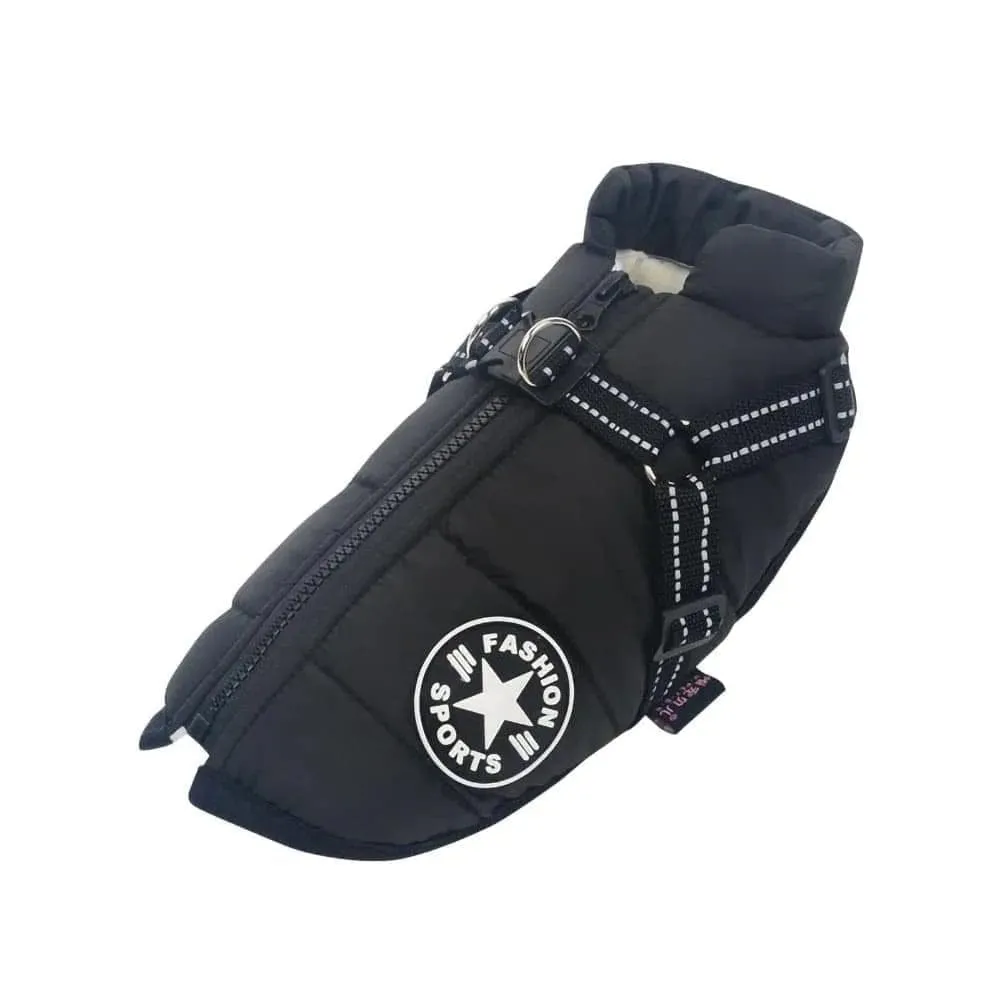 PupSki Pro™ - Waterproof Jacket Harness