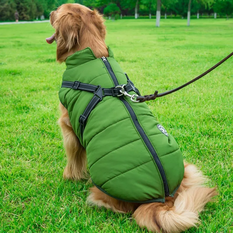 PupSki Pro™ - Waterproof Jacket Harness