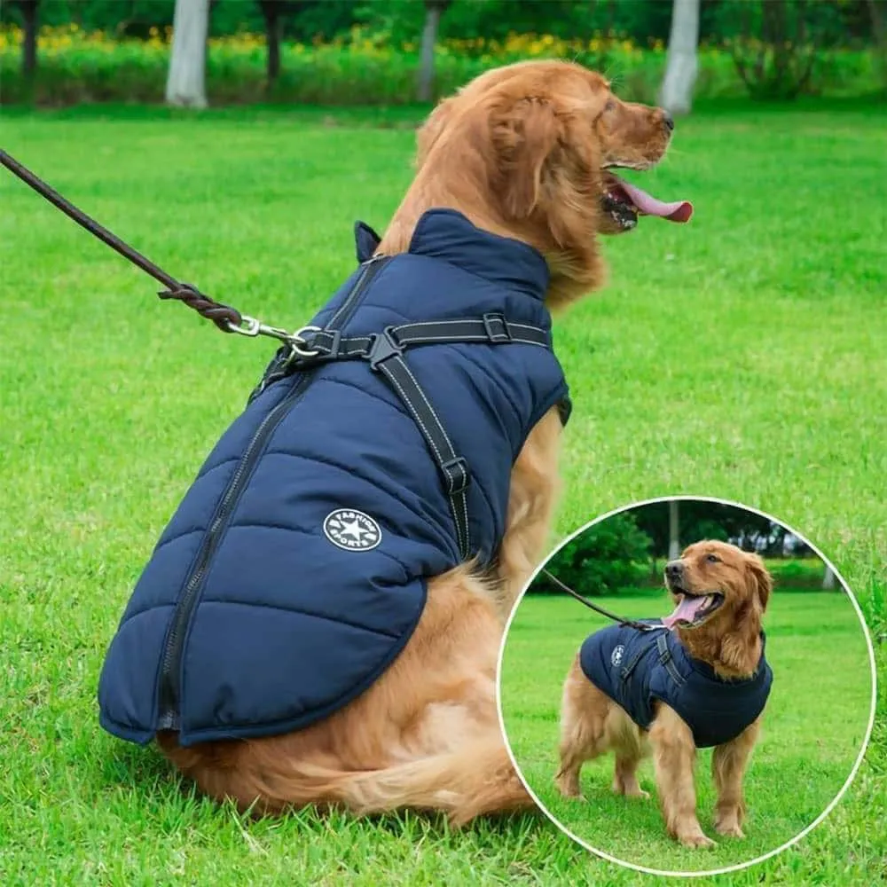 PupSki Pro™ - Waterproof Jacket Harness