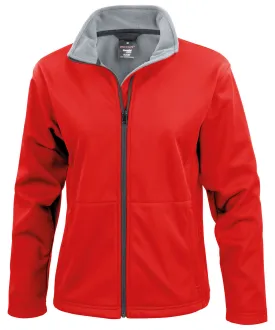 Red - Women's Core softshell jacket