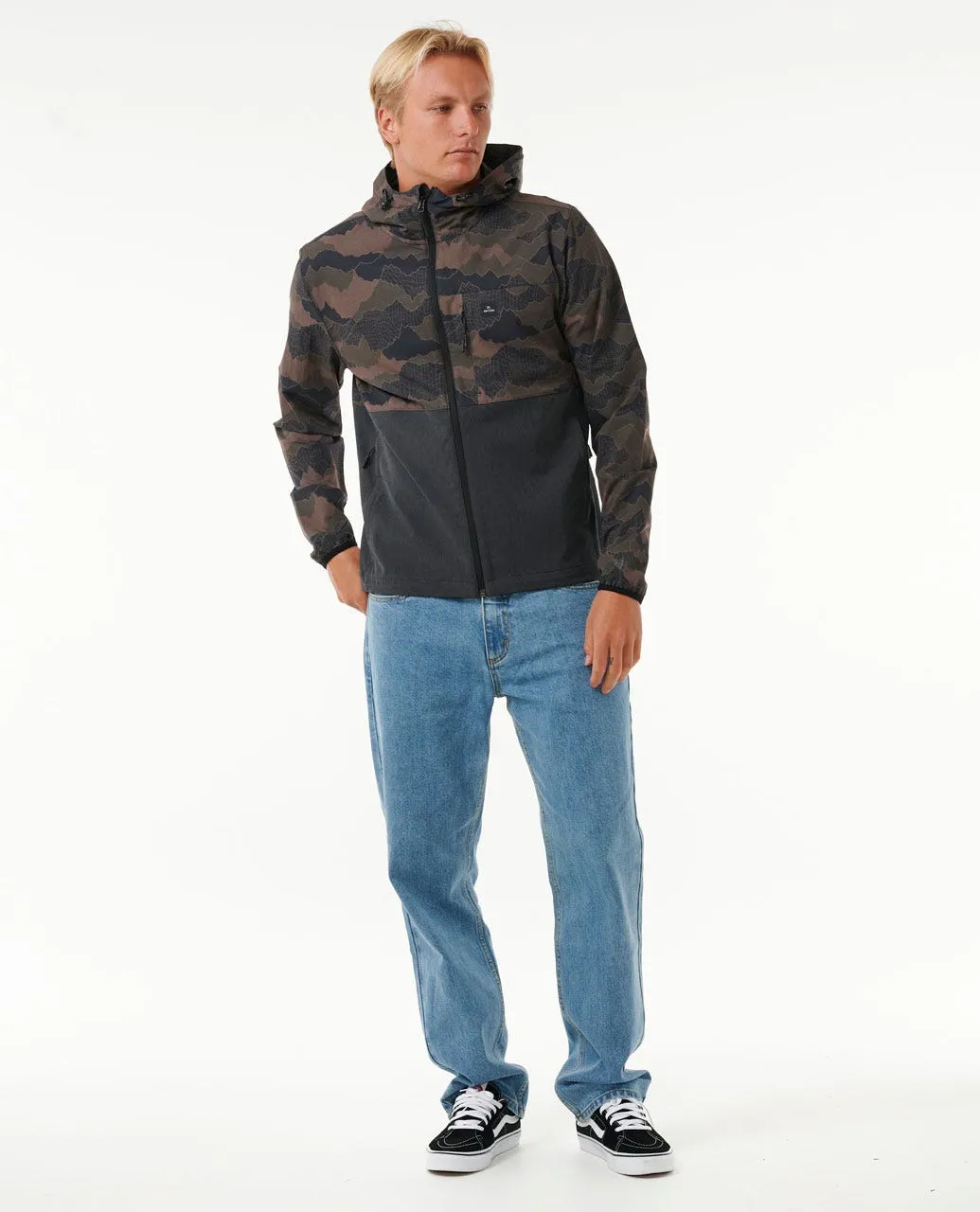 Rip Curl Anti Series Elite Jacket-Green Camo