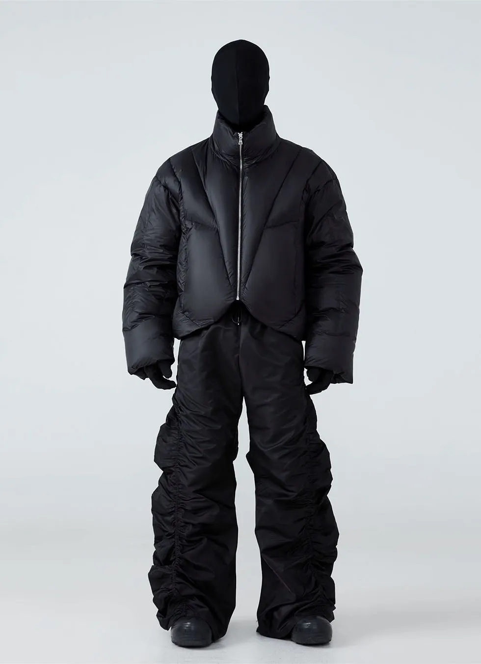 Short Length White Duck Down Jacket