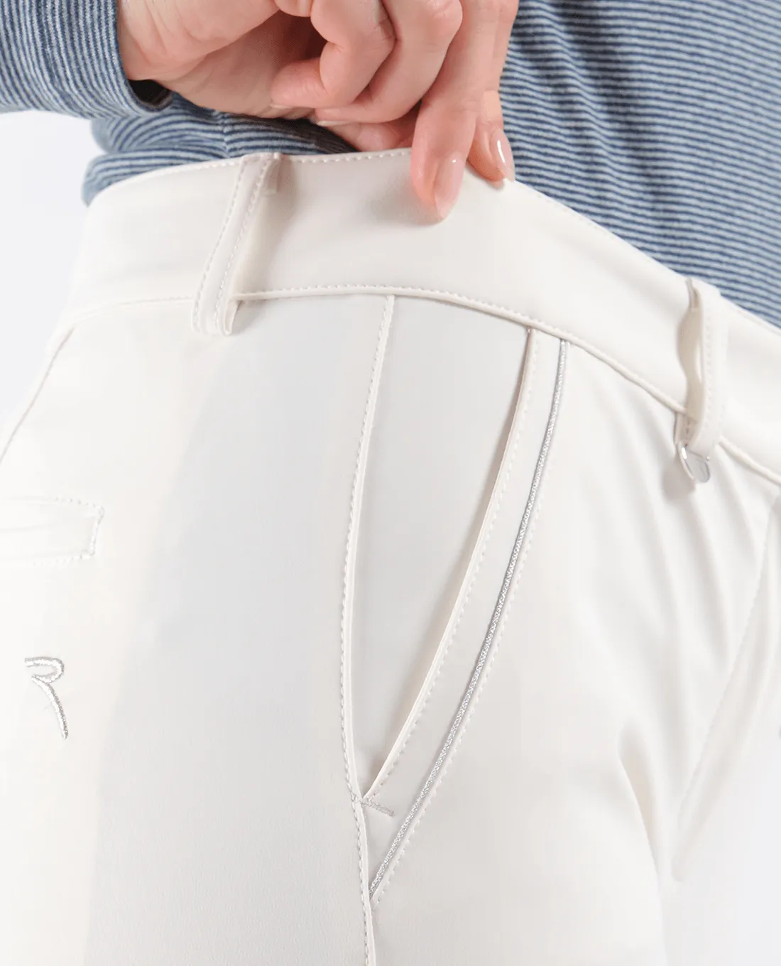 SIZE 8 - CHERVO Sastre Winter Soft Shell Trouser 32'' Winter White