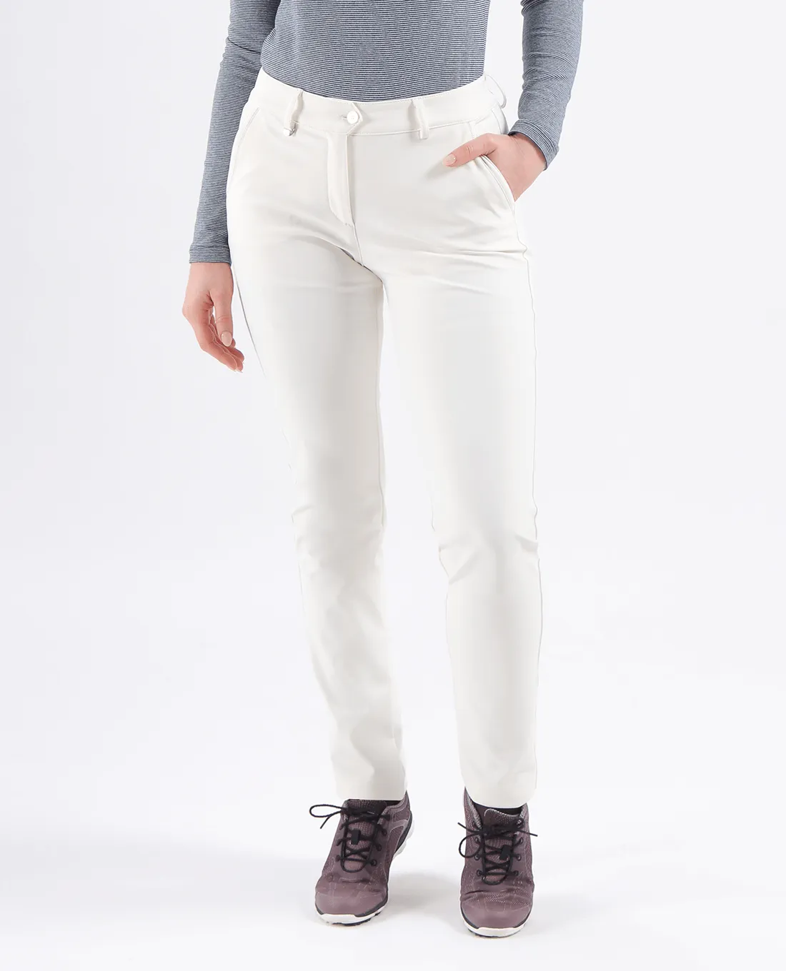 SIZE 8 - CHERVO Sastre Winter Soft Shell Trouser 32'' Winter White