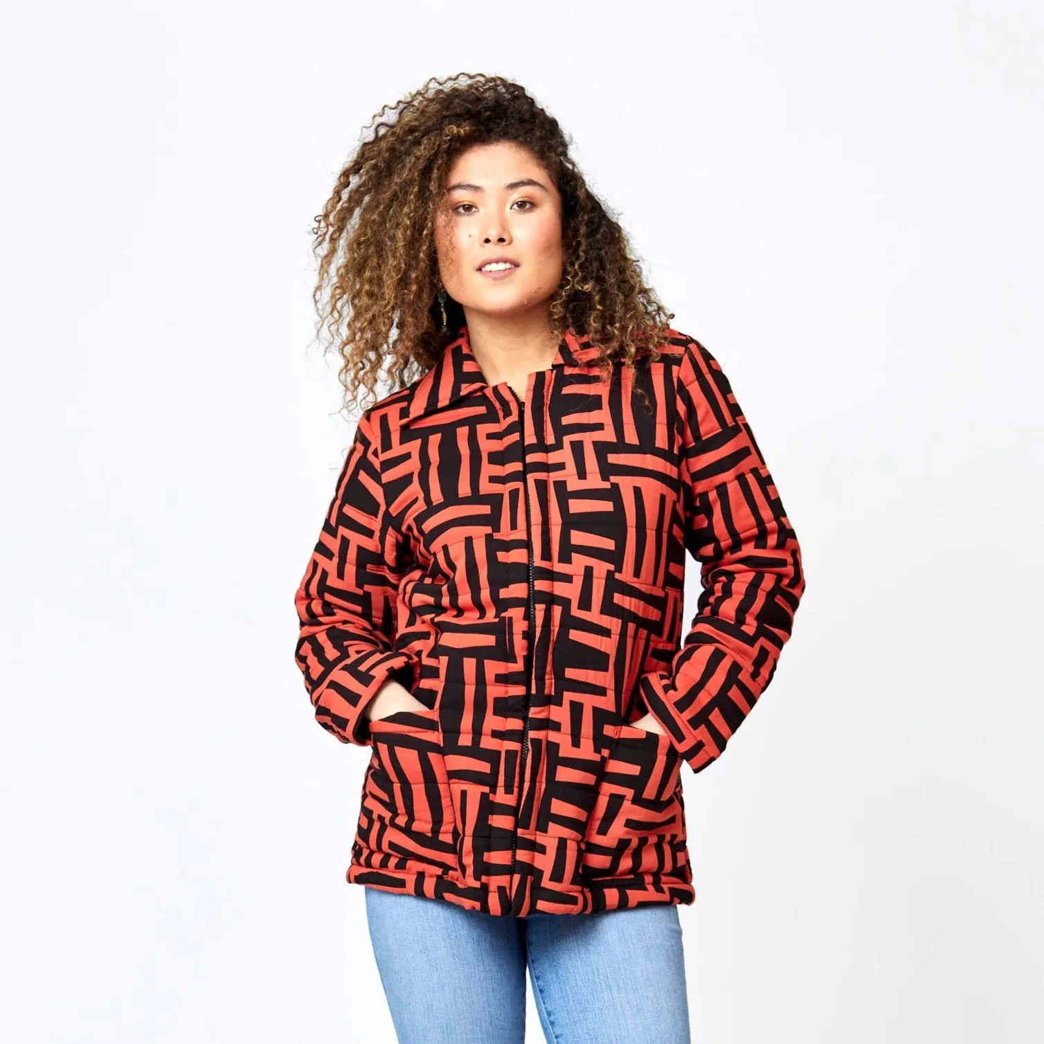 Totem Hepburn Hibiscus Jacket