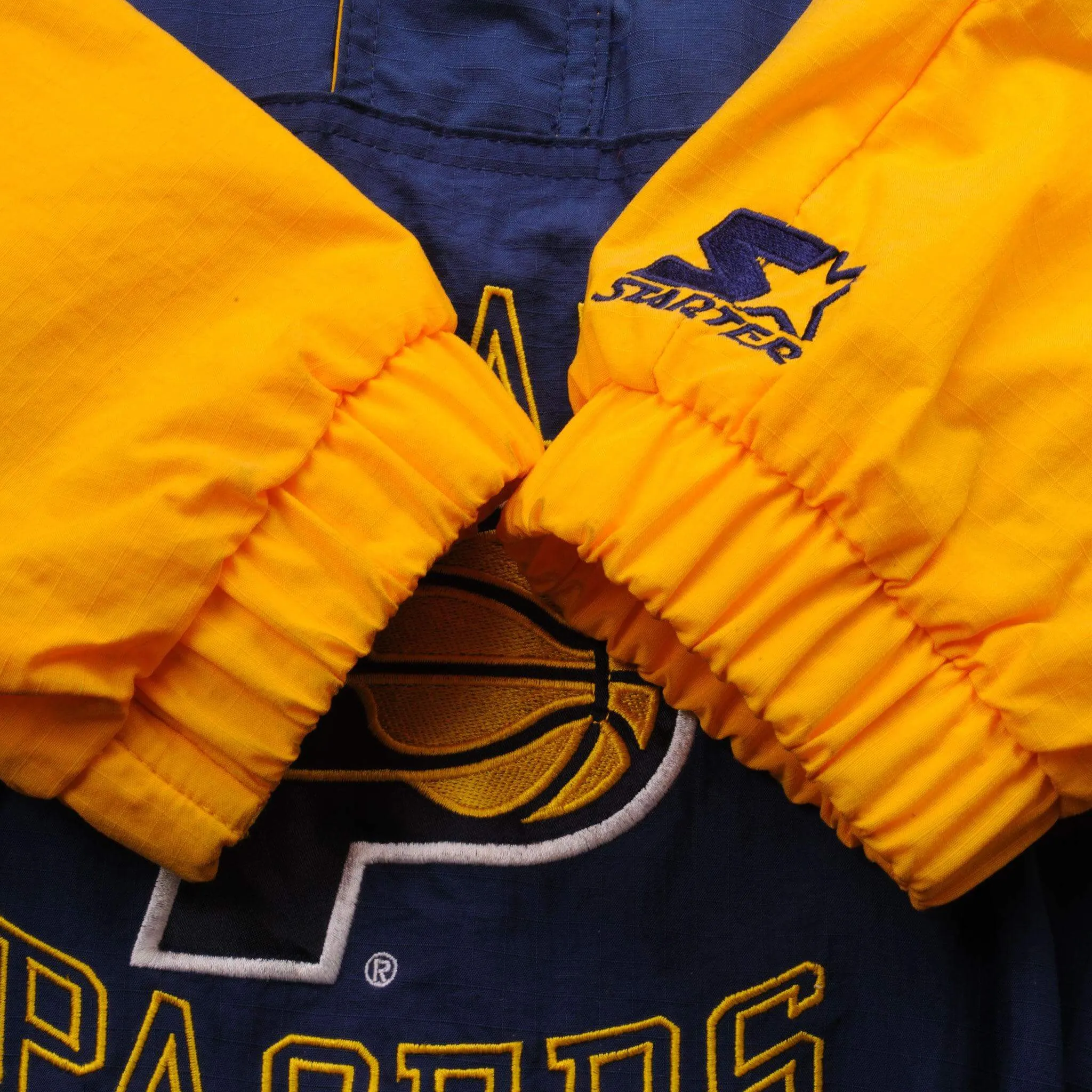 VINTAGE NBA STARTER INDIANA PACERS 1990S JACKET WINDBREAKER SIZE XL