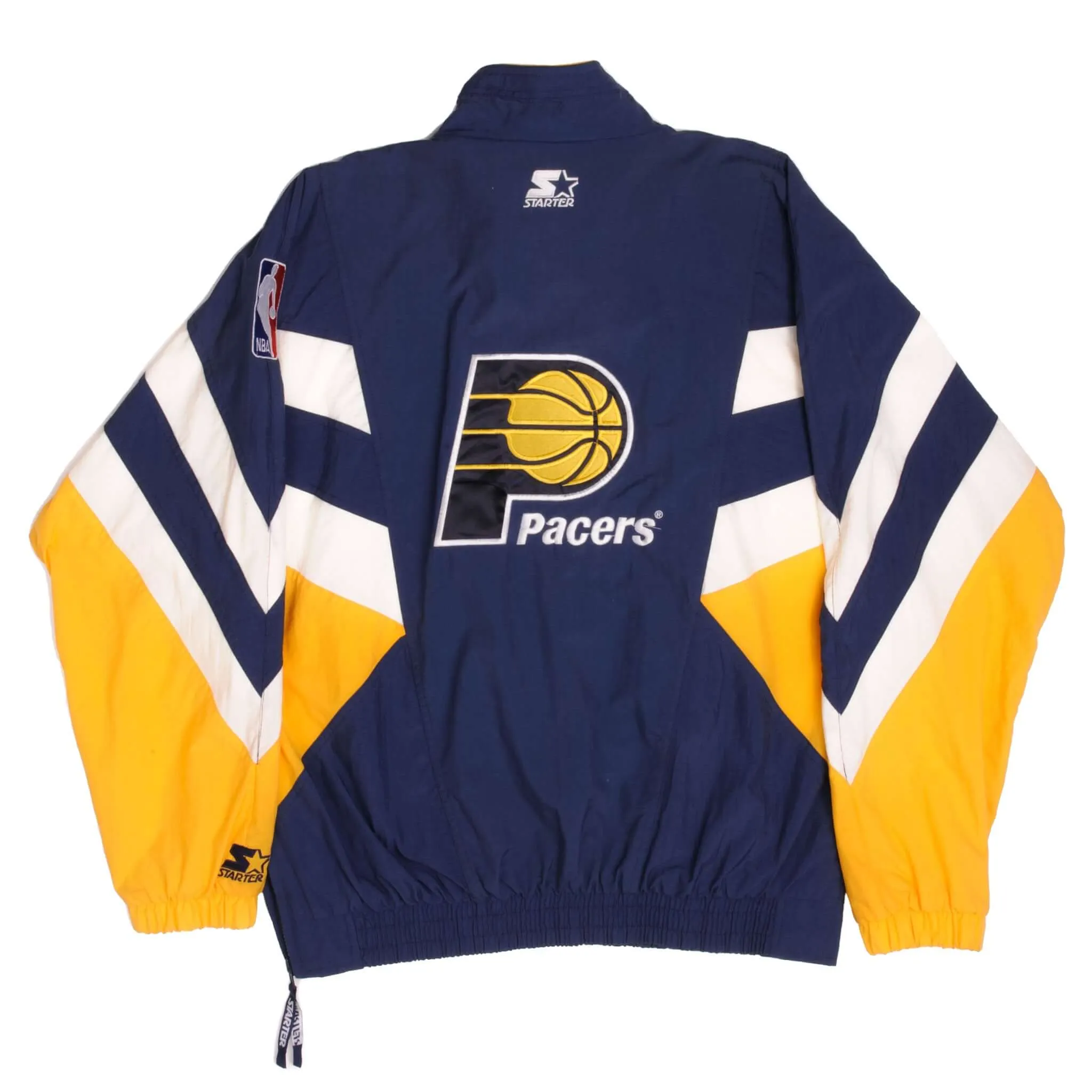 VINTAGE NBA STARTER INDIANA PACERS 1990S JACKET WINDBREAKER SIZE XL