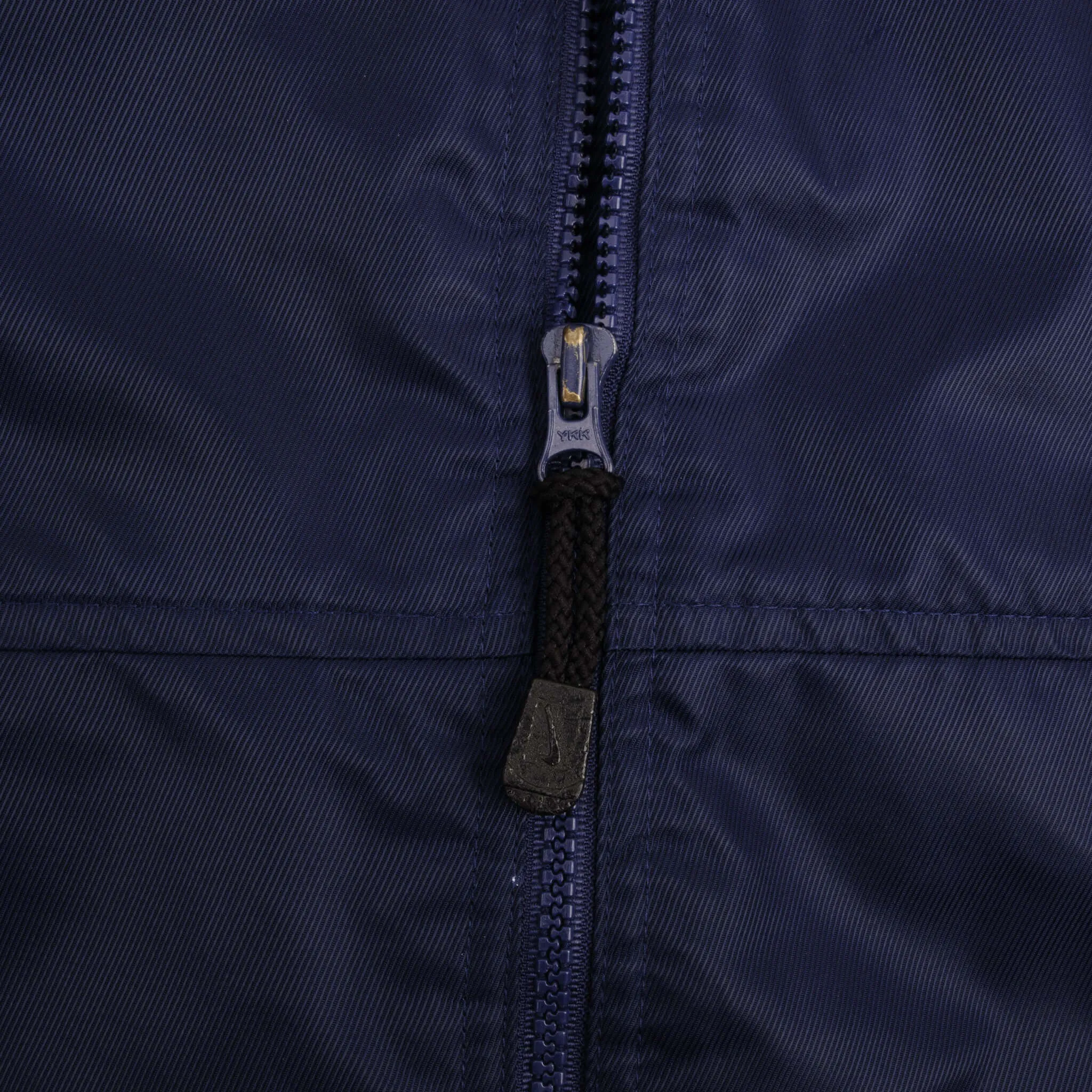 VINTAGE NIKE SWOOSH BLUE HEAVYWEIGHT WINDBREAKER JACKET 1990S SIZE XL YOUTH