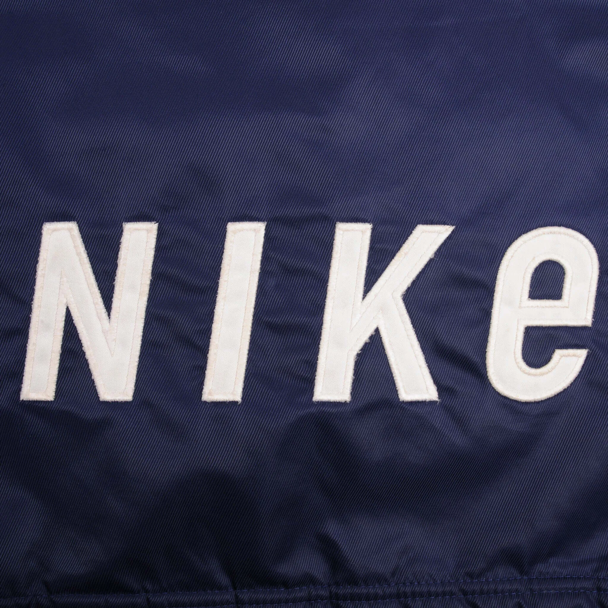 VINTAGE NIKE SWOOSH BLUE HEAVYWEIGHT WINDBREAKER JACKET 1990S SIZE XL YOUTH