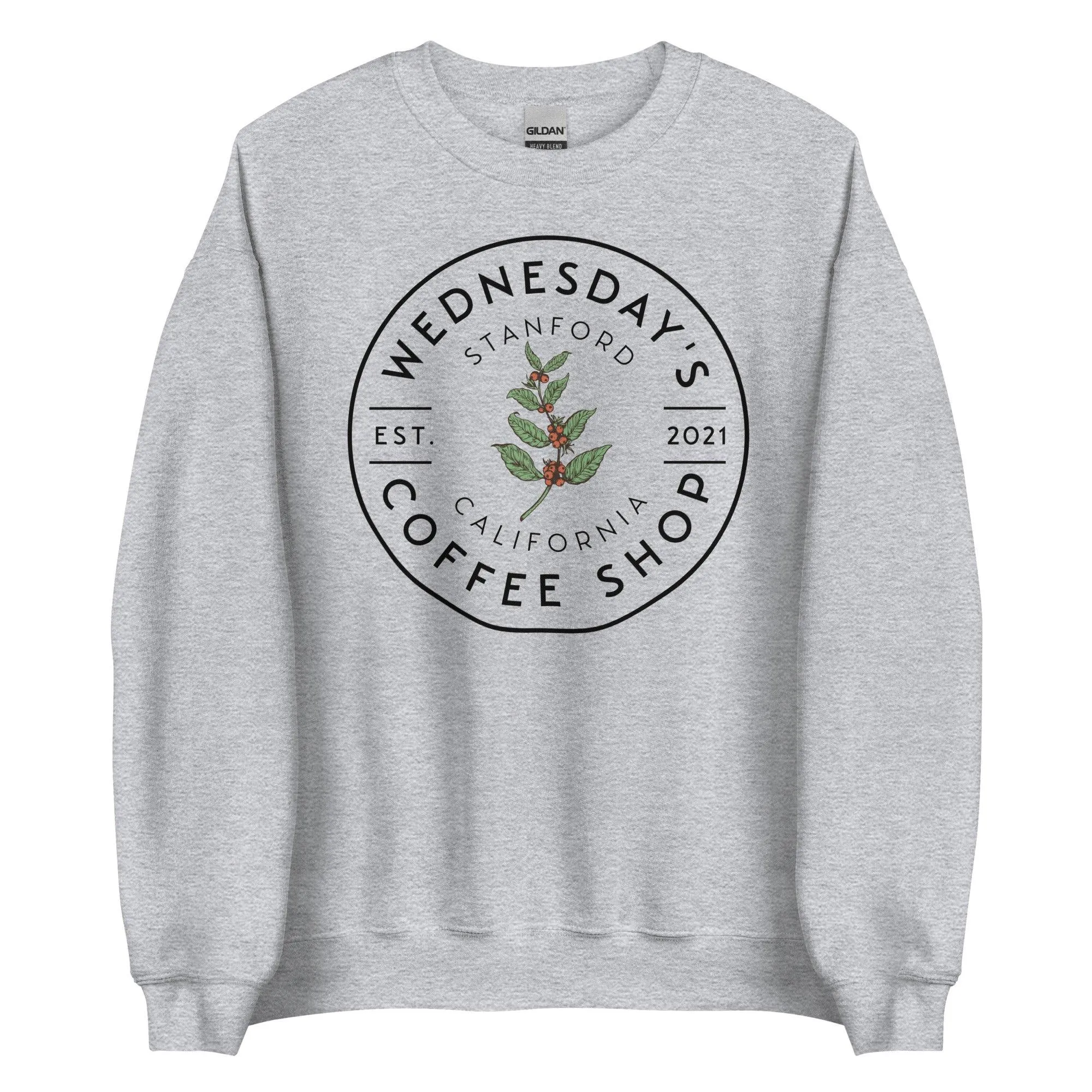 Wednesday's Coffee Shop Sweater