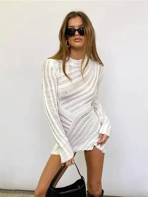 Whispering Threads: Ivory Street Chic^