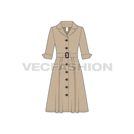 Women's Business Coat Dress