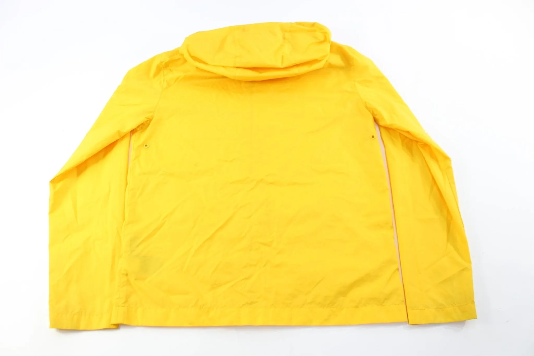 Women's Tommy Girl Jeans Embroidered Yellow Zip Up Jacket